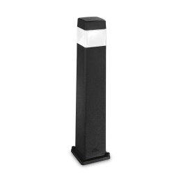 Φωτιστικό Δαπέδου Elisa 187891 17,5x80x17,5cm 1xGX53 10W IP44 Black Ideal Lux