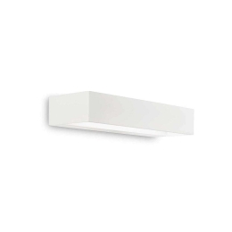 Φωτιστικό Τοίχου Cube 161785 30x5x10cm LED 8W 3000K White Ideal Lux