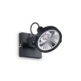 Πλαφονιέρα Glim 200231 13x19x12cm 1xGU10 50W Black Ideal Lux