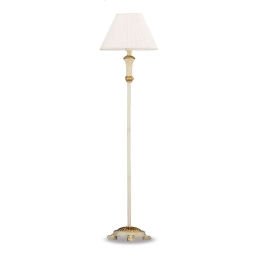 Φωτιστικό Δαπέδου Firenze 002880 42x165cm 1xE27 60W White-Gold Ideal Lux