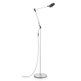 Φωτιστικό Δαπέδου Futura 204949 67x145x25cm LED 12,5W 4000K Silver Ideal Lux