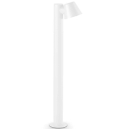 Φωτιστικό Δαπέδου Gas 319704 11,5x20,5x80cm 1xGU10 35W White Ideal Lux