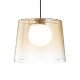 Φωτιστικό Οροφής Fade 271309 27x29/226cm 1xG9 Copper Ideal Lux