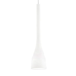 Φωτιστικό Οροφής Flut 035666 14,5x71,5/280,5cm 1xE27 60W White Ideal Lux