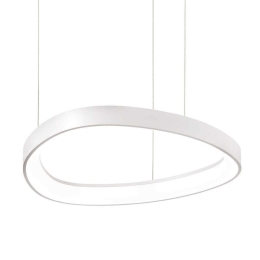 Φωτιστικό Οροφής Gemini 247229 42,5x18,5/152,5x42,5cm LED 38W 3000K White Ideal Lux