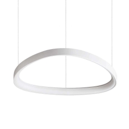 Φωτιστικό Οροφής Gemini 247250 61x18,5/151,5x61cm LED 48W 3000K White Ideal Lux