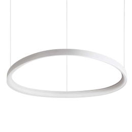 Φωτιστικό Οροφής Gemini 247274 81x18,5/180x81cm LED 60W 3000K White Ideal Lux