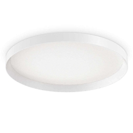 Φωτιστικό Οροφής-Πλαφονιέρα Fly 270319 60x7cm 50W 4000K White Ideal Lux