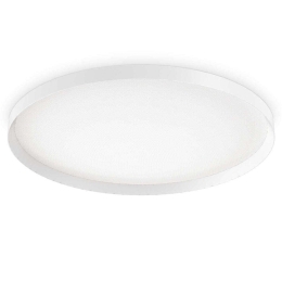 Φωτιστικό Οροφής-Πλαφονιέρα Fly 270326 90x7cm 68W 3000K White Ideal Lux