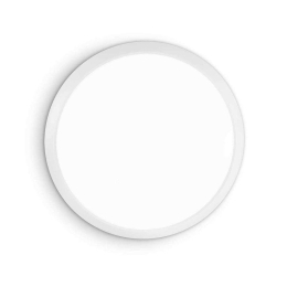 Φωτιστικό Οροφής-Πλαφονιέρα Gemma 252599 29x6cm LED 12W 3000K White Ideal Lux