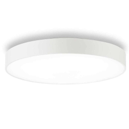 Φωτιστικό Οροφής-Πλαφονιέρα Halo 223216 45x9cm 31W 4000K White Ideal Lux