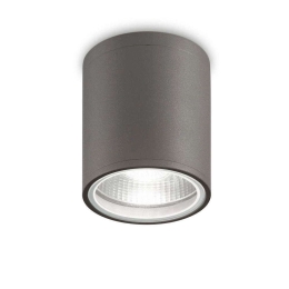 Φωτιστικό Οροφής-Σποτ Gun 236865 11x11,5cm 1xGU10 28W IP44 Anthracite Ideal Lux