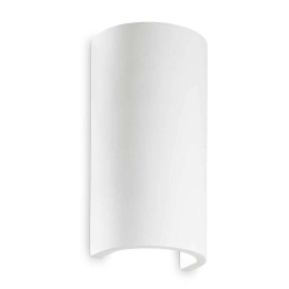 Φωτιστικό Τοίχου Flash Round 214696 11x18x11cm 1xG9 40W White Ideal Lux