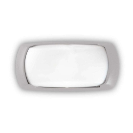 Φωτιστικό Τοίχου Francy-2 123769 30x13x8,5cm 1xE27 23W IP66 Grey Ideal Lux