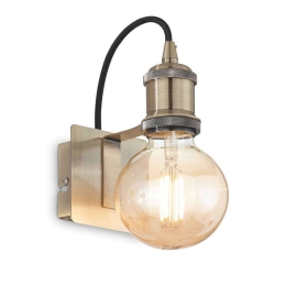 Φωτιστικό Τοίχου-Απλίκα Frida 163321 9x21x12cm 1xE27 60W Gold Ideal Lux