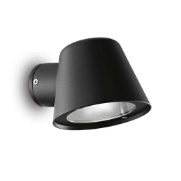 Φωτιστικό Τοίχου - Απλίκα Gas 020228 11,5x15x9,5cm 1xGU10 28W Black Ideal Lux