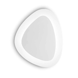 Φωτιστικό Τοίχου-Απλίκα Gingle 196190 25x19,5x5,5cm LED 19W 3000K White Ideal Lux