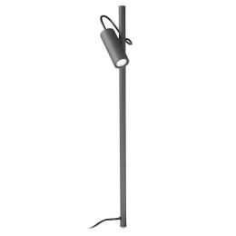 Φωτιστικό Δαπέδου Hub 251257 7x110x12cm LED 4,5W 3000K IP54 Anthracite Ideal Lux