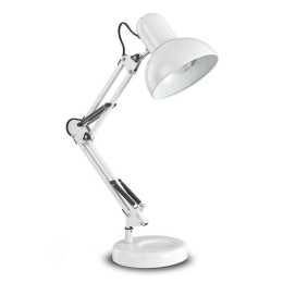 Φωτιστικό Επιτραπέζιο Kelly 108117 15x50x30,5cm 1xE27 42W White Ideal Lux