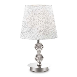 Φωτιστικό Επιτραπέζιο Le Roy 073439 20x36,5cm 1xE27 60W Chrome Ideal Lux
