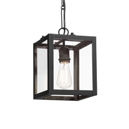 Φωτιστικό Οροφής Igor 092850 20,5x53,5/136,5x20,5cm 1xE27 60W Black Ideal Lux