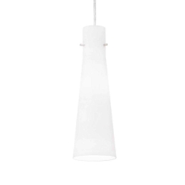 Φωτιστικό Οροφής Kuky 053448 11x41/250cm 1xE27 60W White Ideal Lux