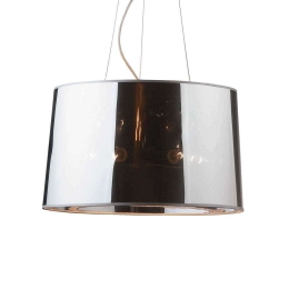 Φωτιστικό Οροφής London 032351 50x38/247cm 5xE27 60W Chrome Ideal Lux