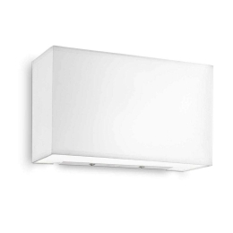 Φωτιστικό Τοίχου Hotel 152851 32x17,5x11cm 1xE27 60W White Ideal Lux