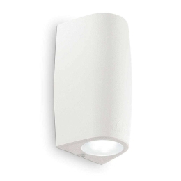 Φωτιστικό Τοίχου Keope 147772 9x16,5x7,5cm 2xGU10 6W 4000K IP55 White Ideal Lux