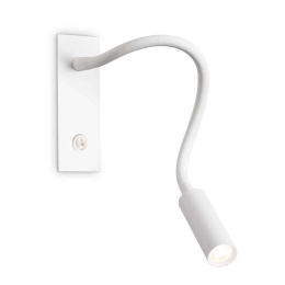 Φωτιστικό Τοίχου-Απλίκα Io Fi 285320 4,5x12x26cm LED 3W 3000K White Ideal Lux