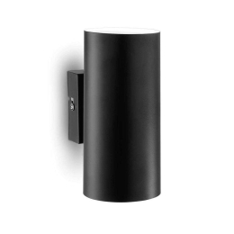 Φωτιστικό Τοίχου-Απλίκα Look 095998 8x18x11cm 2xGU10 28W Black Ideal Lux