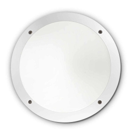 Φωτιστικό Τοίχου Lucia-1 096667 30x9cm 1xE27 23W IP66 White Ideal Lux
