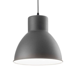Φωτιστικό Οροφής Metro 139098 27,5x30/239cm 1xE27 60W Grey Ideal Lux