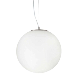 Φωτιστικό Οροφής Mapa Riga 161372 40x55/135cm 1xE27 60W White Ideal Lux