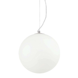 Φωτιστικό Οροφής Mapa 009087 30x36/245cm 1xE27 60W White Ideal Lux