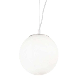Φωτιστικό Οροφής Mapa 009148 20x26/235cm 1xE27 60W White Ideal Lux
