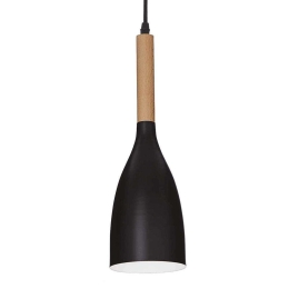 Φωτιστικό Οροφής Manhattan 110752 11x40,5/249,5cm 1xE14 40W Black Ideal Lux