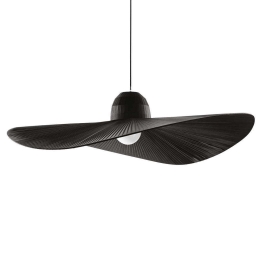 Φωτιστικό Οροφής Madame 174402 110x43/145cm 1xE27 60W Black Ideal Lux