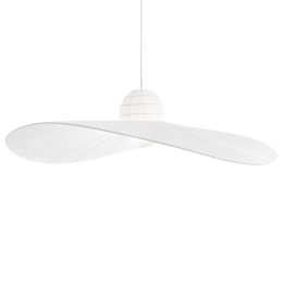 Φωτιστικό Οροφής Madame 174396 110x43/145cm 1xE27 60W White Ideal Lux