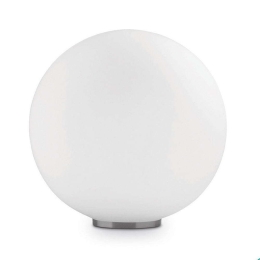 Φωτιστικό Επιτραπέζιο Mapa 009155 20x21cm 1xE27 60W White Ideal Lux