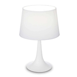 Φωτιστικό Επιτραπέζιο London 110530 23,5x36,5cm 1xE27 60W White Ideal Lux