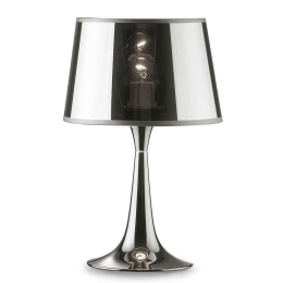 Φωτιστικό Επιτραπέζιο London 032368 23,5x36,5cm 1xE27 60W Chrome Ideal Lux