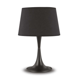 Φωτιστικό Επιτραπέζιο London 110455 32x48,5cm 1xE27 60W Black Ideal Lux