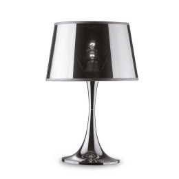 Φωτιστικό Επιτραπέζιο London 032375 32x48,5cm 1xE27 60W Chrome Ideal Lux