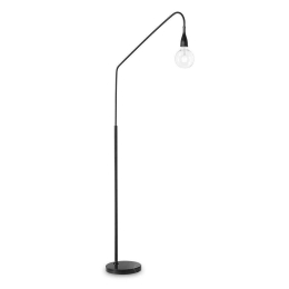 Φωτιστικό Δαπέδου Minimal 163369 26x175x86cm 1xE27 60W Black Ideal Lux