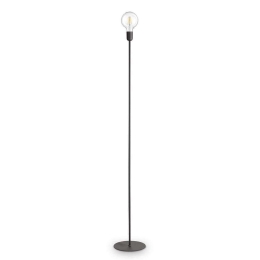Φωτιστικό Δαπέδου Microphone 232331 23x170cm 1xE27 60W Black Ideal Lux