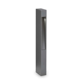 Φωτιστικό Δαπέδου Mercurio 114347 5x60x10cm 1xG9 15W IP44 Anthracite Ideal Lux