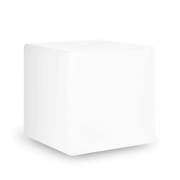 Φωτιστικό Δαπέδου Luna 191607 50x50x50cm 1xE27 60W IP44 White Ideal Lux