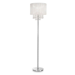 Φωτιστικό Δαπέδου Opera 068275 38,5x163cm 1xE27 60W White Ideal Lux