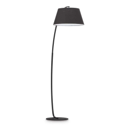 Φωτιστικό Δαπέδου Pagoda 051765 97,5x184x47cm 1xE27 60W Black Ideal Lux